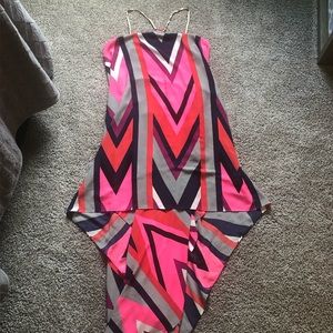Beautiful multi colored hankercheif dress